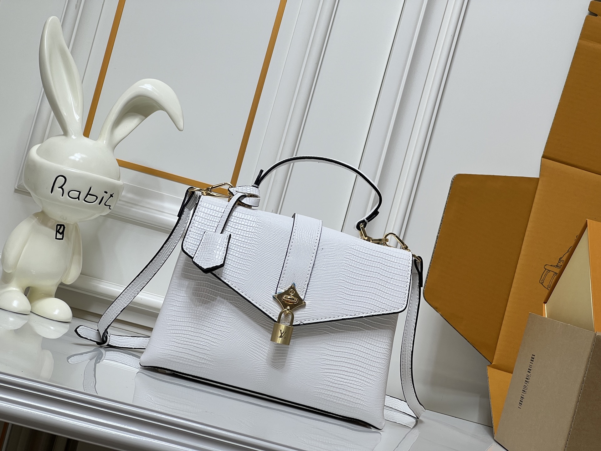 Louis Vuitton LV Capucines Mini Handbag Premium Canvas Model N89369 Multiple Compartments Evening Party Designer Bag